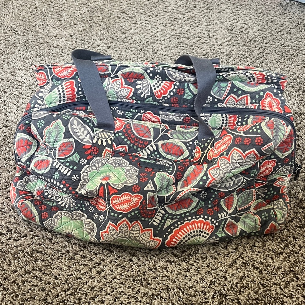 Vera Bradley Floral Patterned Duffel Bag